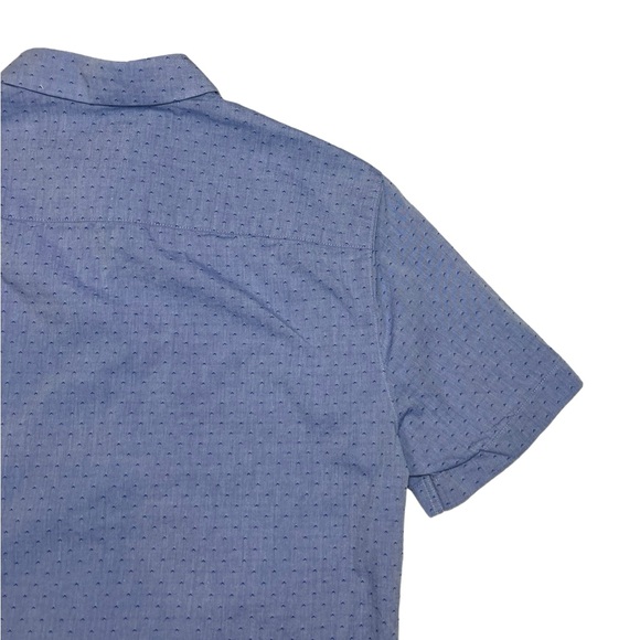 ⚡️SOLD⚡️Armani Exchange Men's Youth Ditsy-Print Dobby Shirt Slim Fit Button Down - Picture 11 of 16